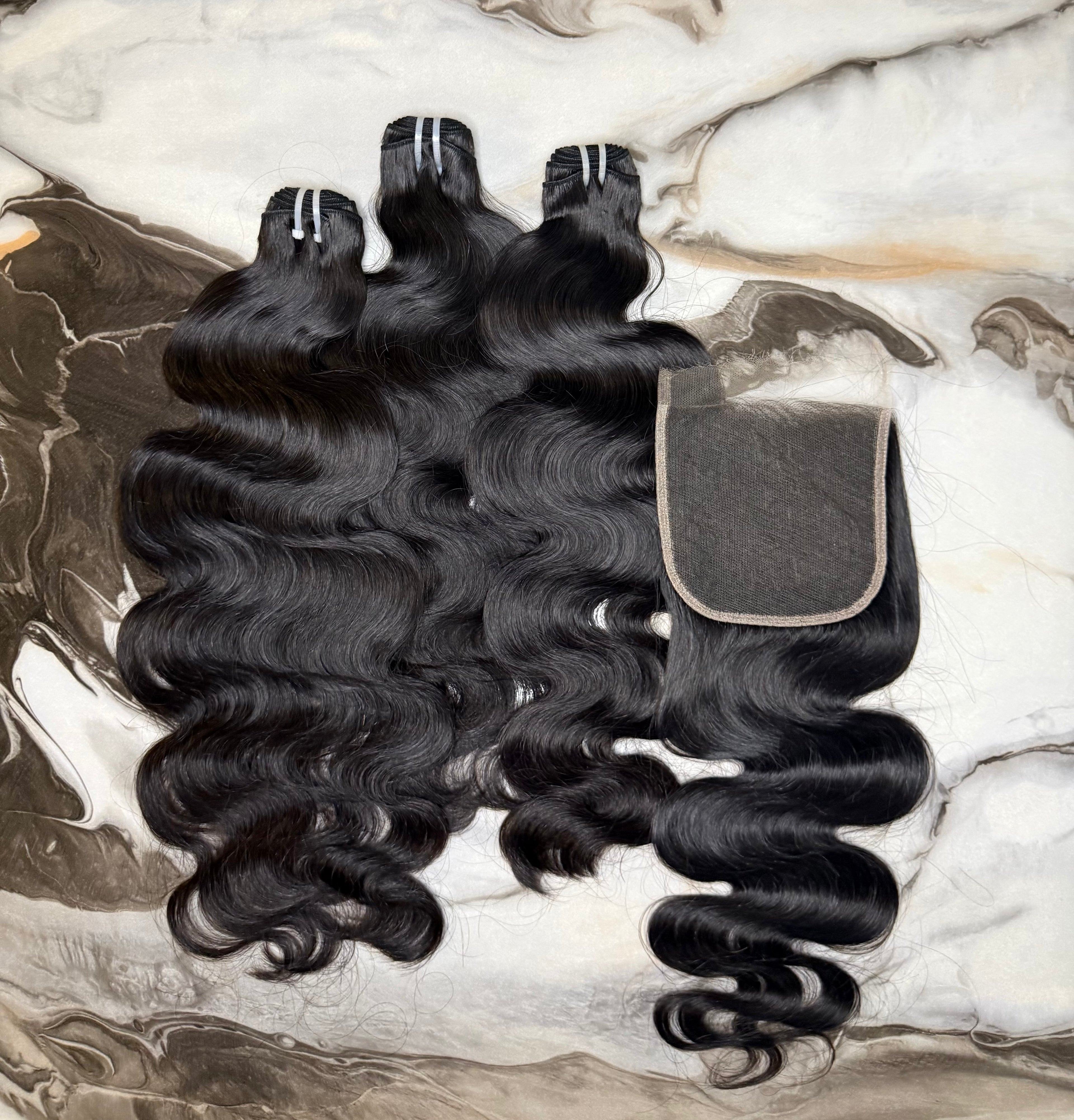 3 Bundles + 5x5 HD Closure Kit